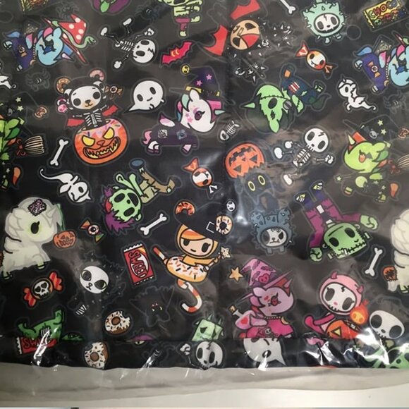 Jujube Tokidoki Spooktacular Kawaii Super Be Tote Bag BNIP - Picture 3 of 6